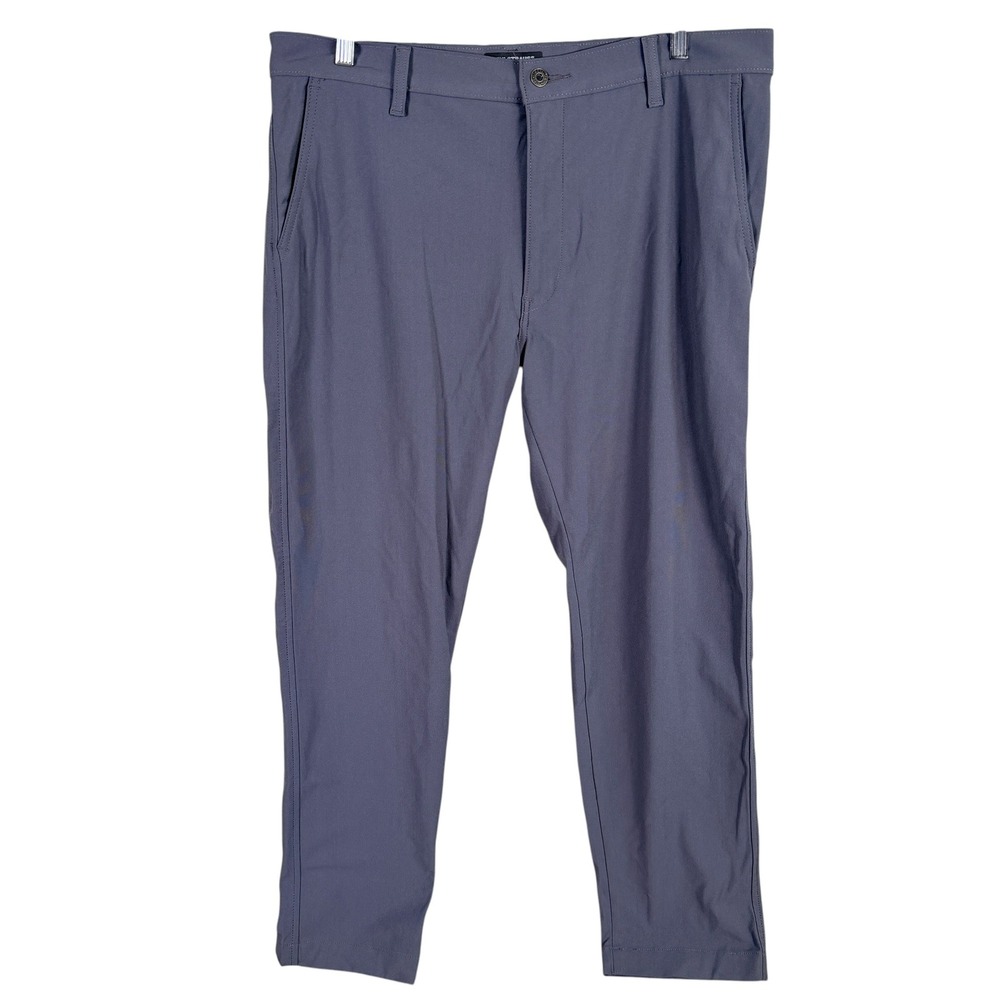 Levi Strauss XX Chino Standard Taper Performance Pants Mens 36x30 Gray Stretch